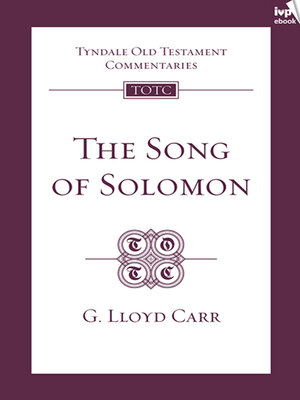 cover image of TOTC Song of Solomon